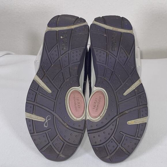 Vionic Shoes Womens 8 Kona Purple Gray Cushioned Comfort Low Top Gym Trainers - Picture 5 of 13